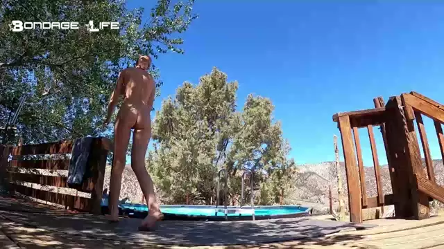 Poster: Pool Side Yoga Rachel Greyhound - bdsm